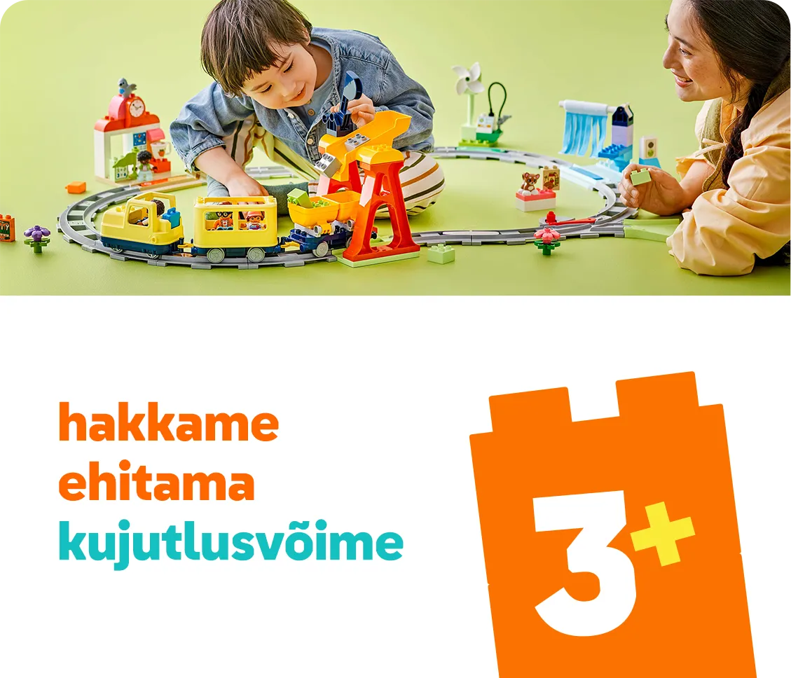 Pradėkite konstruoti vaizduotę su LEGO®. Rinkiniai, skirti 3+ metų vaikams internetu pigiau