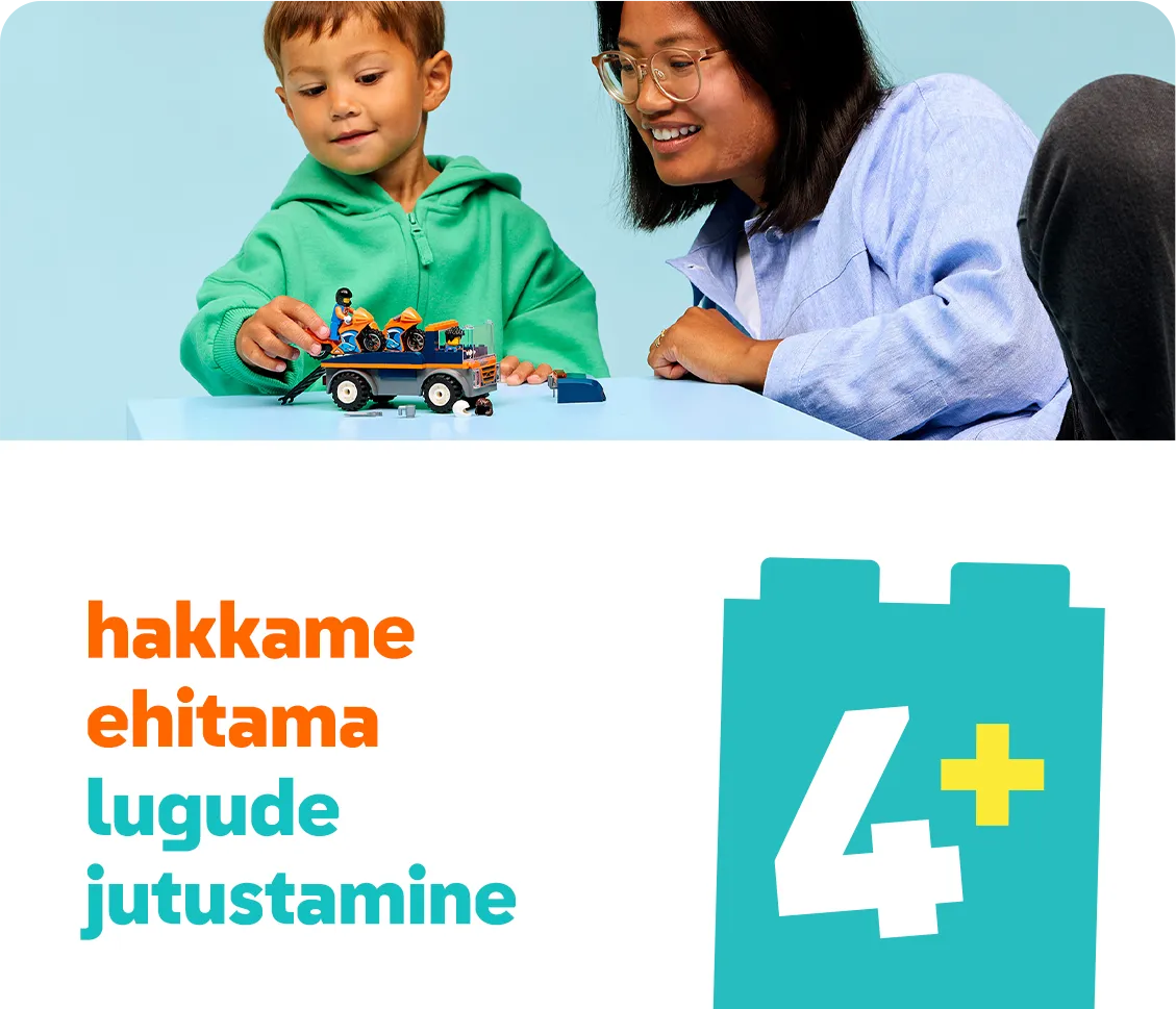 Pradėkite konstruoti naują istoriją su LEGO®. Rinkiniai, skirti 4+ metų vaikams internetu pigiau