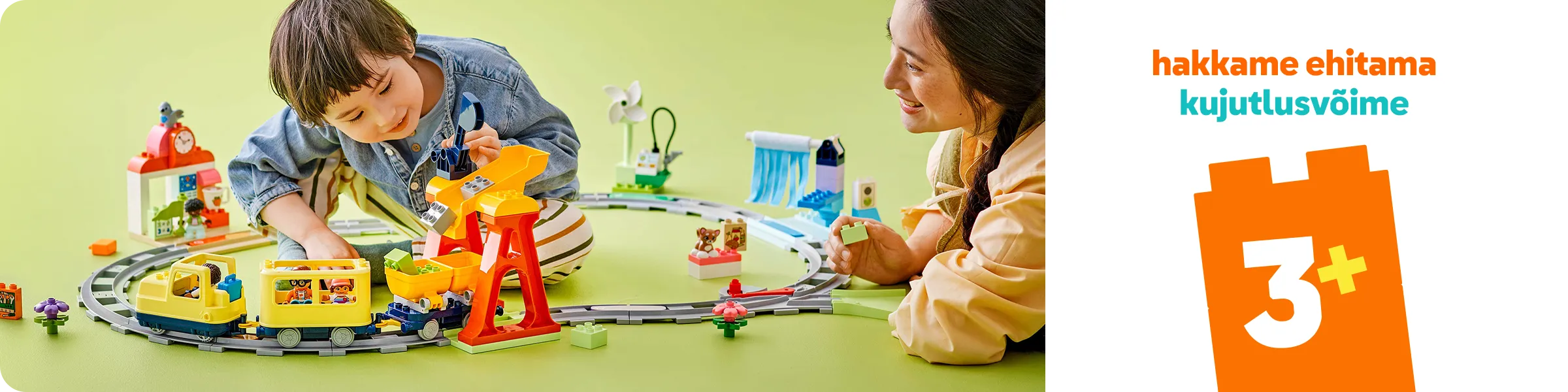 Pradėkite konstruoti vaizduotę su LEGO®. Rinkiniai, skirti 3+ metų vaikams internetu pigiau