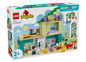 LEGO® 10470 | DUPLO® „3 in 1“ modernus šeimos namas su figūrėlėmis internetu pigiau