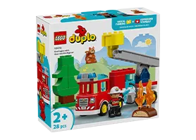 LEGO® 10473 | DUPLO® Ugniagesių sunkvežimis su žarna ir ugniagesiu internetu pigiau