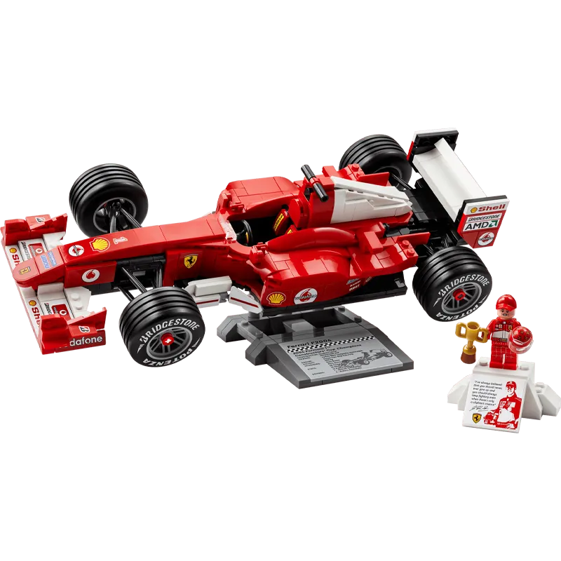 LEGO® Icons Ferrari F2004 ir Michael Schumacher