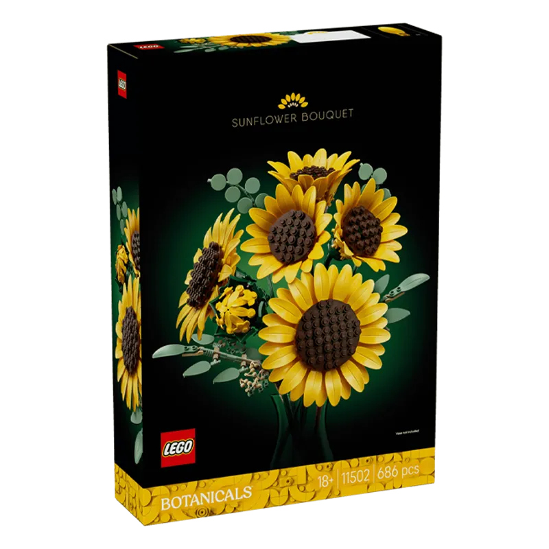 LEGO® Botanicals Saulėgrąžų puokštė