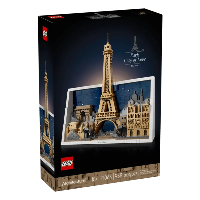 LEGO® Architecture Meilės miestas Paryžius