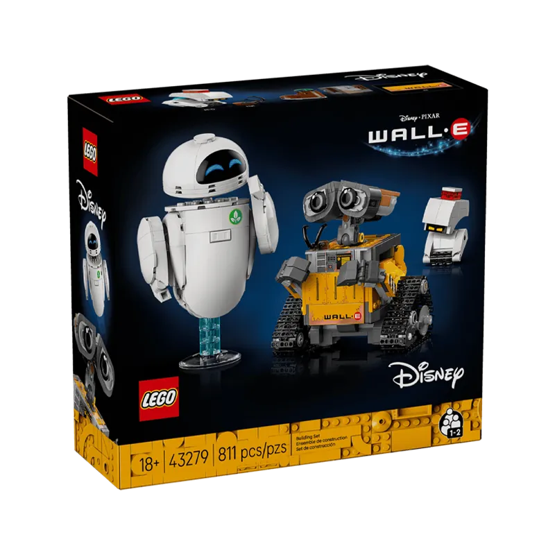LEGO® Disney & Pixar WALL-E ir Eve