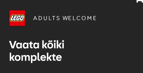 LEGO® Adults – visi rinkiniai