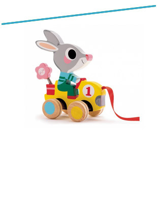 Työnnä autoja, vedä ja työnnä leluja