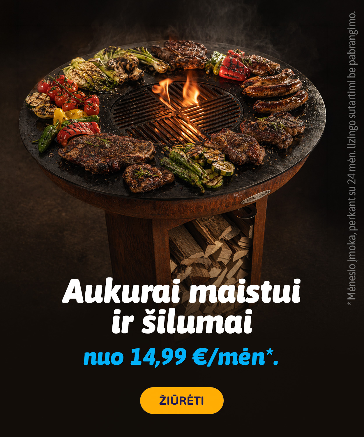Kiemo aukurai internetu pigiau. Net 24 mėn. lizingas be pabrangimo.