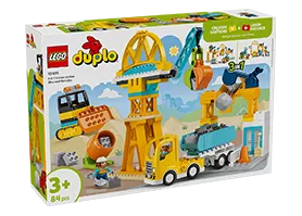 LEGO® 10476 | DUPLO® „3 in 1“ statybvietė ir transporto priemonės internetu pigiau