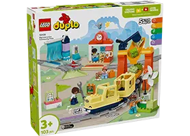 LEGO® 10428 | DUPLO Town Didelis interaktyvus bendruomeninis traukinys internetu pigiau