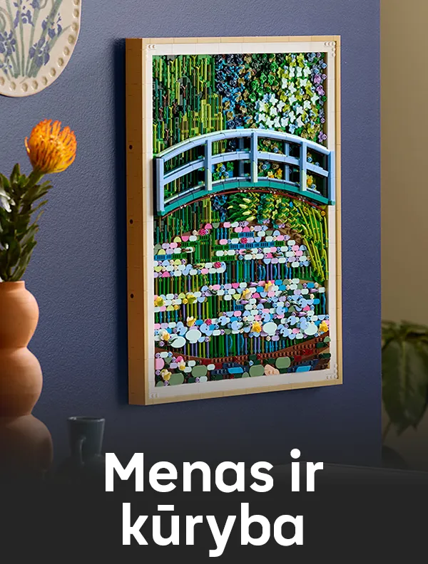 LEGO® menas ir kūryba