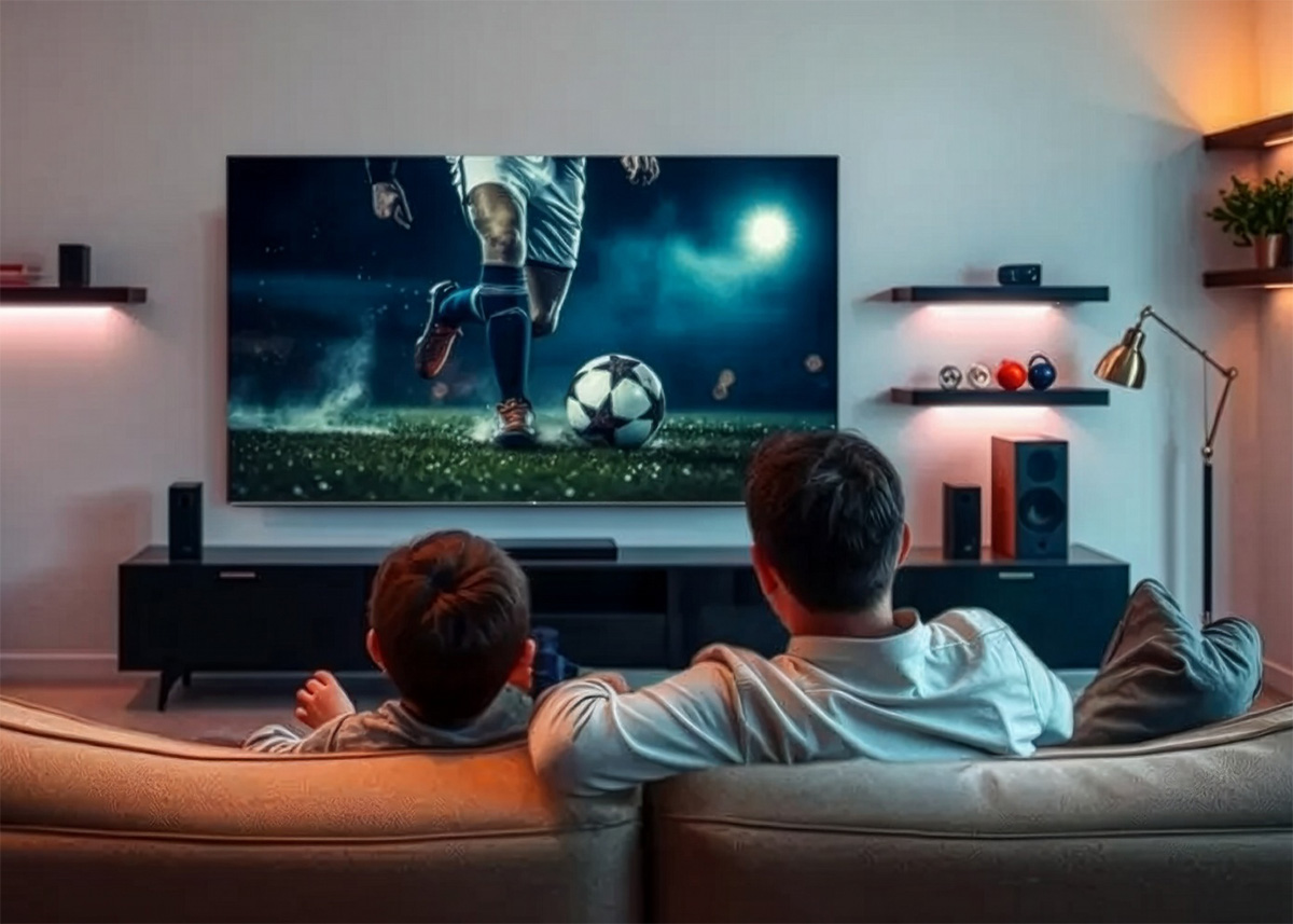 Geriausi televizoriai sporto transliacijoms