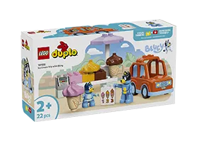 LEGO® 10458 | DUPLO Bluey Išvyka į ledainę su Bluey internetu pigiau