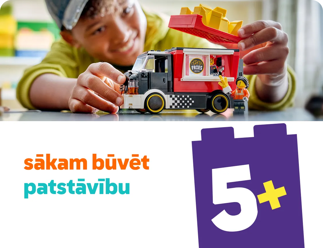 Pradėkite konstruoti savarankiškumą su LEGO®. Rinkiniai, skirti 5+ metų vaikams internetu pigiau