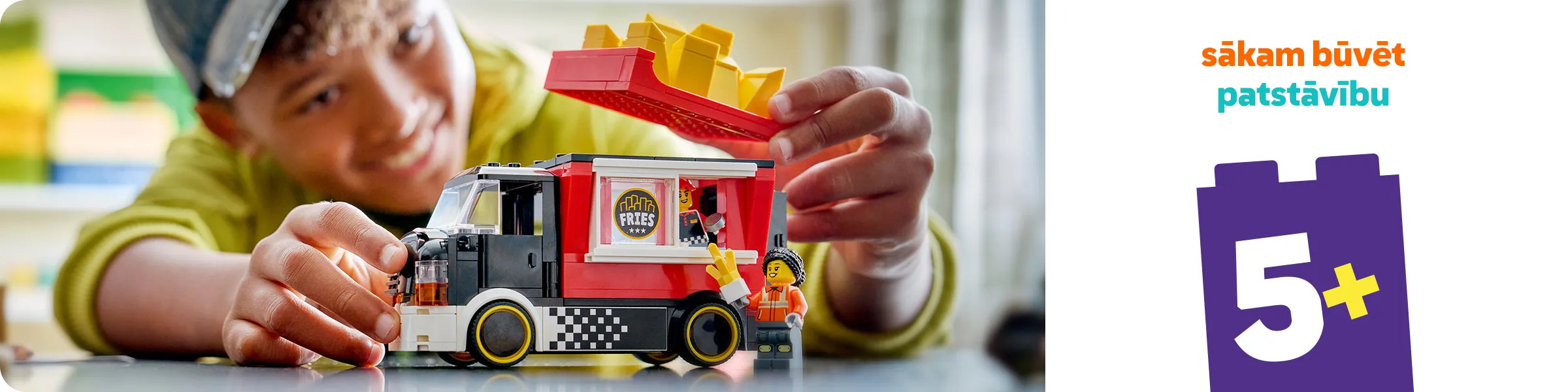Pradėkite konstruoti savarankiškumą su LEGO®. Rinkiniai, skirti 5+ metų vaikams internetu pigiau