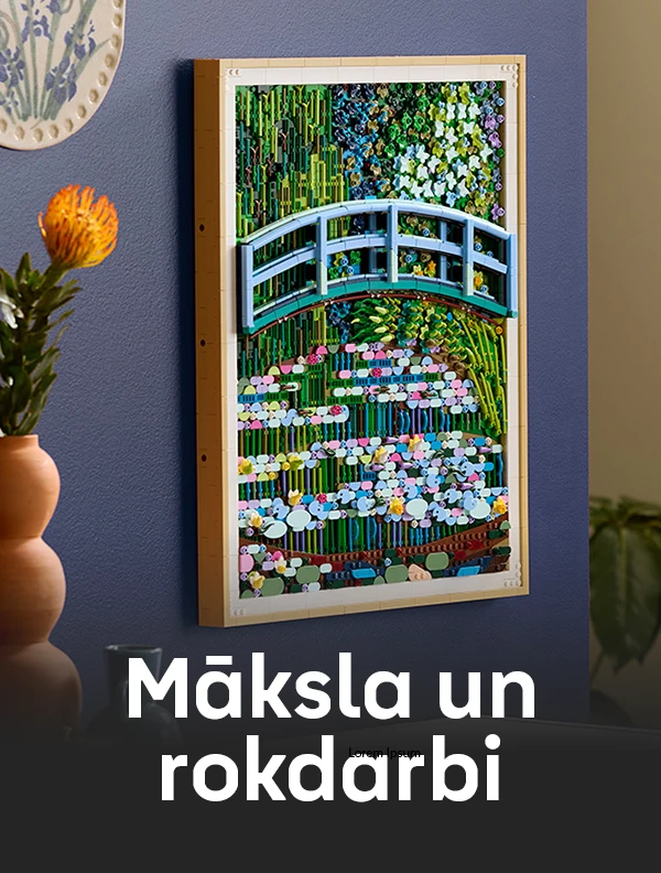 LEGO® menas ir kūryba