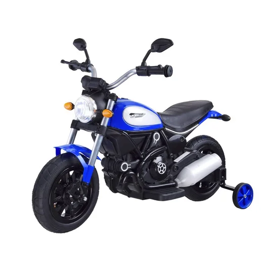 Elektrinis motociklas „Street BOB“ PA0235 NI, mėlynas