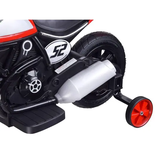 Elektrinis motociklas „Street BOB“ PA0235 CZ, raudonas