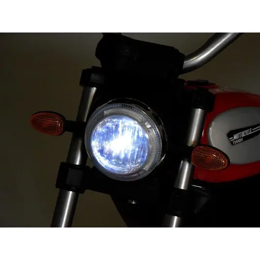 Elektrinis motociklas „Street BOB“ PA0235 CZ, raudonas