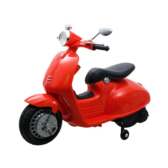 Vaikiškas elektrinis motoroleris „VESPA" PA0139 CZ, raudonas