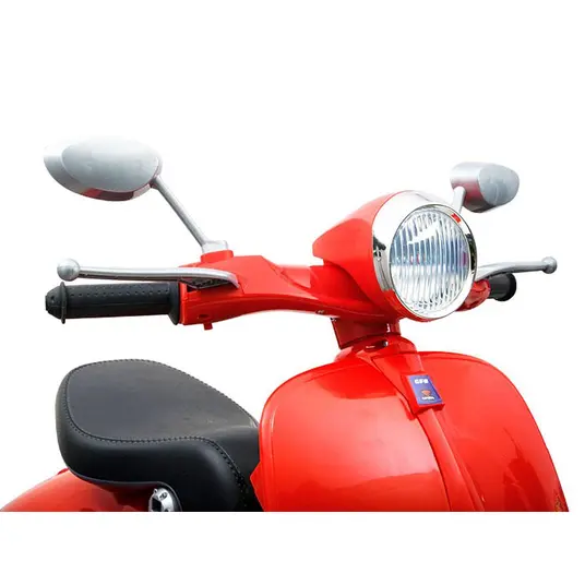 Vaikiškas elektrinis motoroleris „VESPA" PA0139 CY, juodas