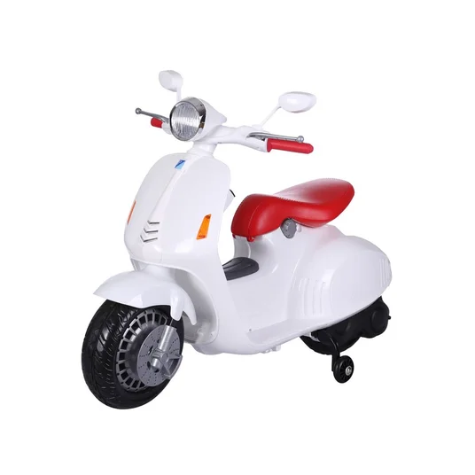 Vaikiškas elektrinis motoroleris „VESPA" PA0139 BI, baltas