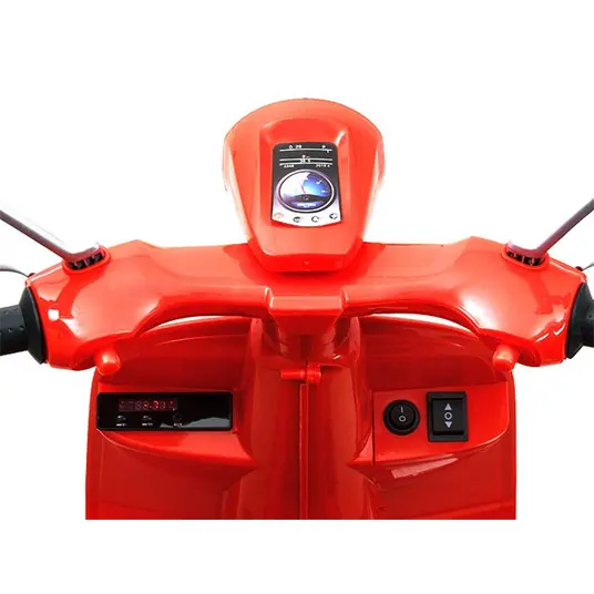 Vaikiškas elektrinis motoroleris „VESPA" PA0139 BI, baltas