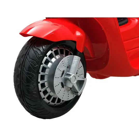 Vaikiškas elektrinis motoroleris „VESPA" PA0139 BI, baltas