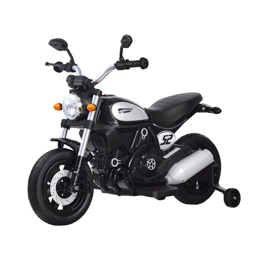 Elektrinis motociklas „Street BOB“ PA0235 CY, juodas