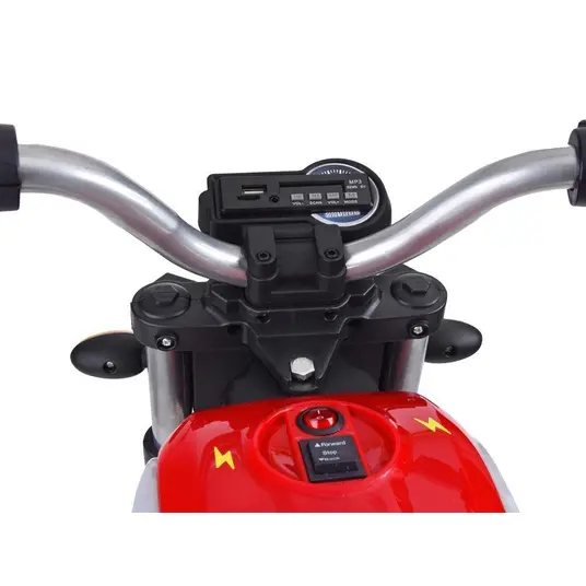 Elektrinis motociklas „Street BOB“ PA0235 CY, juodas