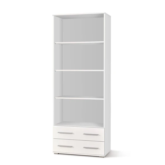 Riiul LIMA REG3, tamm / valge