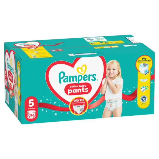 Mähkmed Pampers Püksid Poisid/Tüdrukud 5 96 tk
