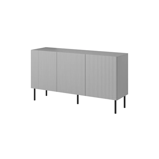 ASENSIO KM-1 chest, light grey / black