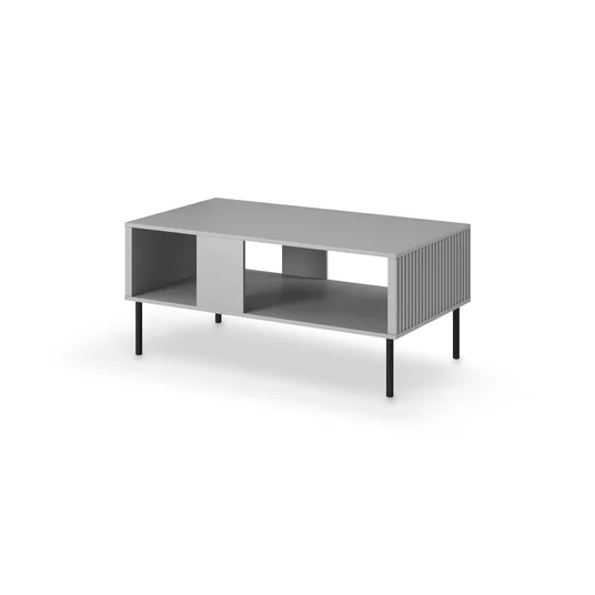 ASENSIO LAW-1 coffee table, light grey / black