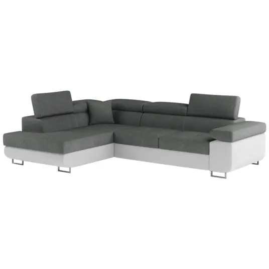 Kampinė sofa Kampinė sofa Anton su patalynės dėže, audinys Sawana 21, Soft 17