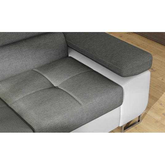 Kampinė sofa Kampinė sofa Anton su patalynės dėže, audinys Sawana 21, Soft 17
