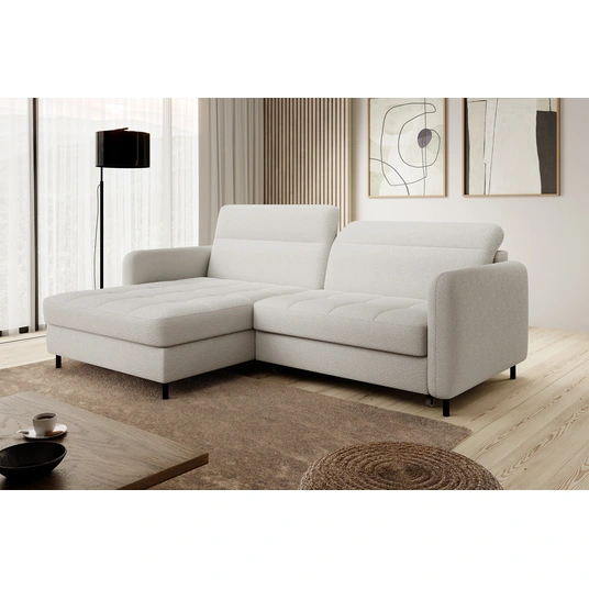 Kampinė sofa Gomsi su patalynės dėže, audinys Royal 01