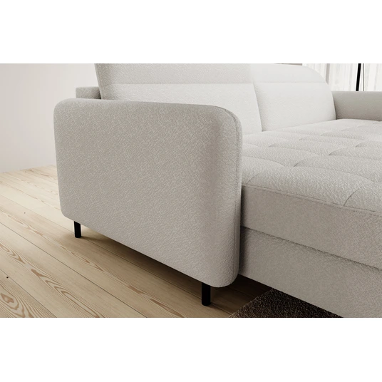 Kampinė sofa Gomsi su patalynės dėže, audinys Royal 01