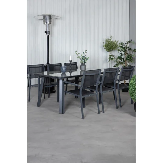 Sodo komplektas stalas Paola su kėdėmis Copacabana