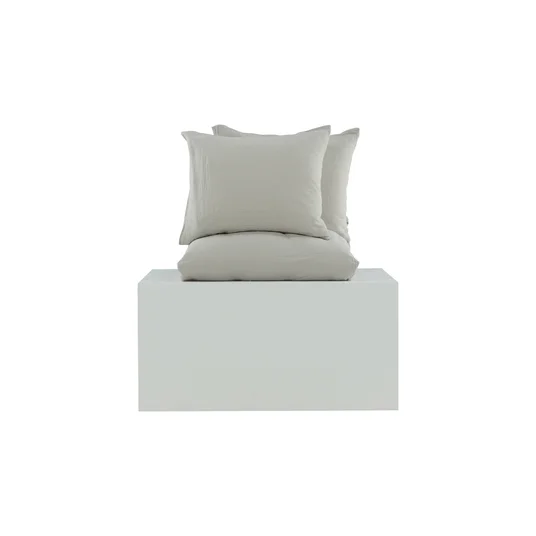 Mila voodikomplekt puuvillane marli - helehall / - 240*220