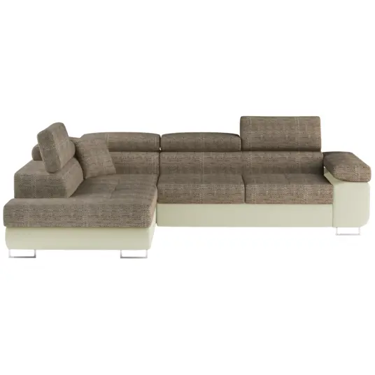 Kampinė sofa Kampinė sofa Anton su patalynės dėže, audinys Berlin 03, Soft 33