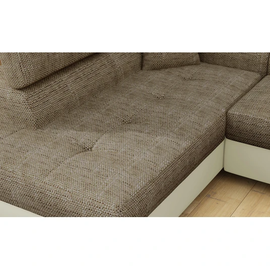 Kampinė sofa Kampinė sofa Anton su patalynės dėže, audinys Berlin 03, Soft 33