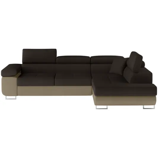 Kampinė sofa Kampinė sofa Anton su patalynės dėže, audinys Monolith 29, Monolith 09