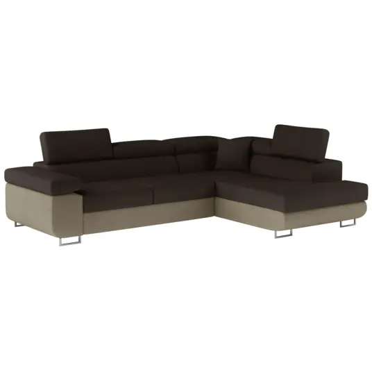 Kampinė sofa Kampinė sofa Anton su patalynės dėže, audinys Monolith 29, Monolith 09