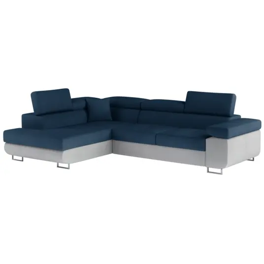 Kampinė sofa Kampinė sofa Anton su patalynės dėže, audinys Monolith 77, Monolith 84