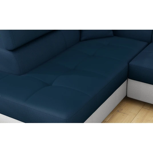 Kampinė sofa Kampinė sofa Anton su patalynės dėže, audinys Monolith 77, Monolith 84