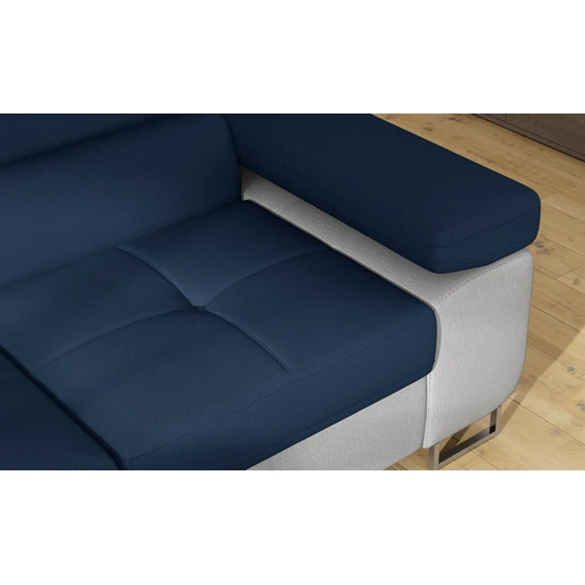 Kampinė sofa Kampinė sofa Anton su patalynės dėže, audinys Monolith 77, Monolith 84