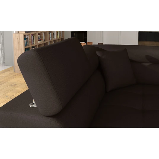 Kampinė sofa Kampinė sofa Anton su patalynės dėže, audinys Monolith 29, Monolith 09