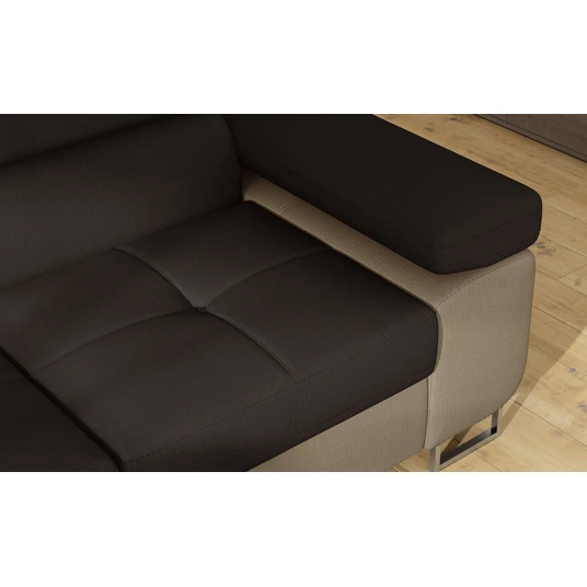 Kampinė sofa Kampinė sofa Anton su patalynės dėže, audinys Monolith 29, Monolith 09