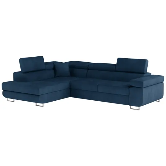Kampinė sofa Kampinė sofa Anton su patalynės dėže, audinys Kronos 09